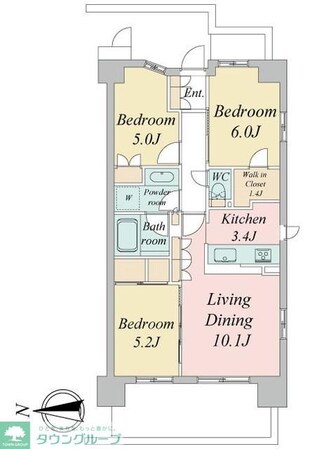 トラープランド蒼麗館の物件間取画像